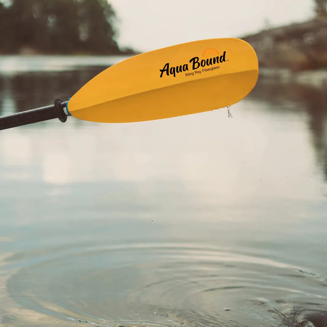 Aqua Bound Sting Ray Fiberglass 2-Piece Kayak Paddle