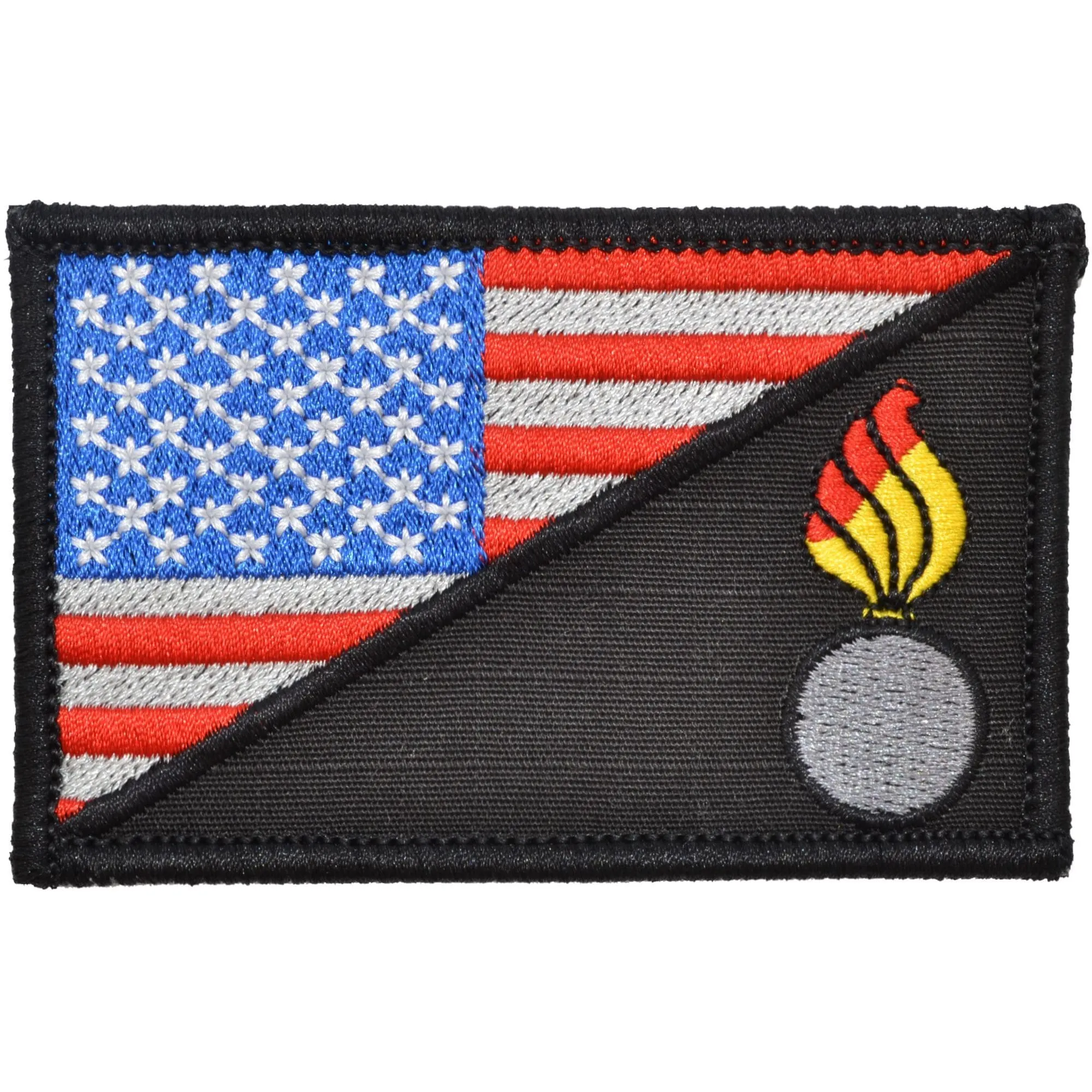 Army Ordnance Corps USA Flag - 2.25x3.5 Patch