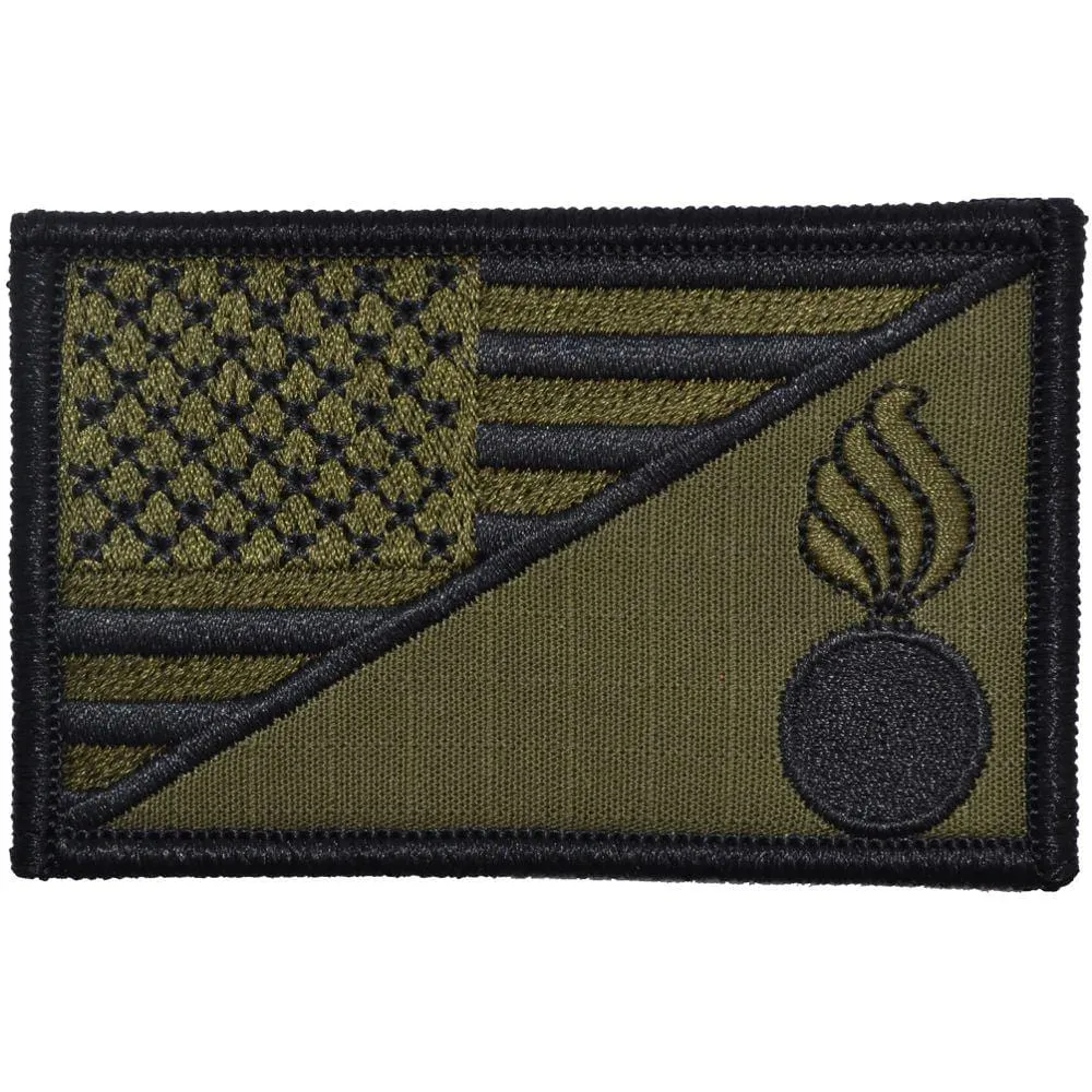 Army Ordnance Corps USA Flag - 2.25x3.5 Patch