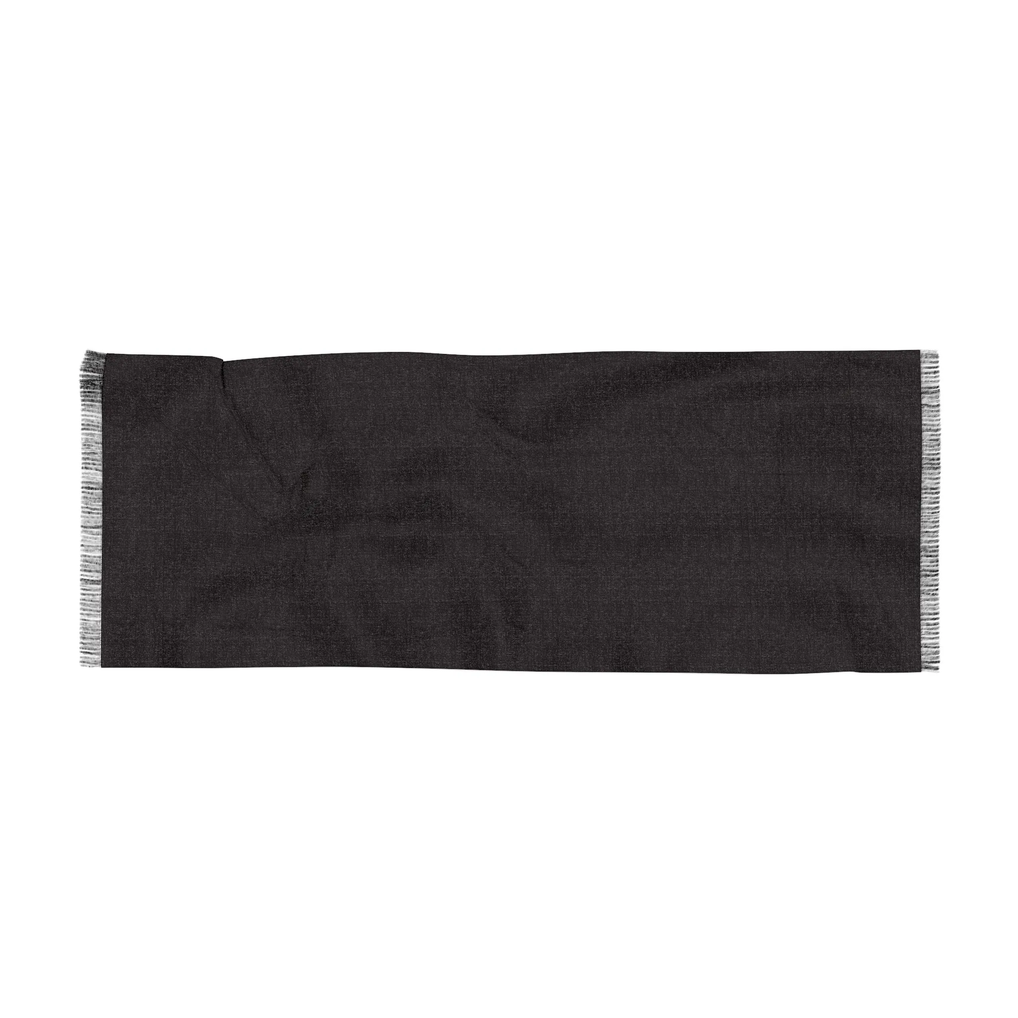 Black Lightweight Scarf