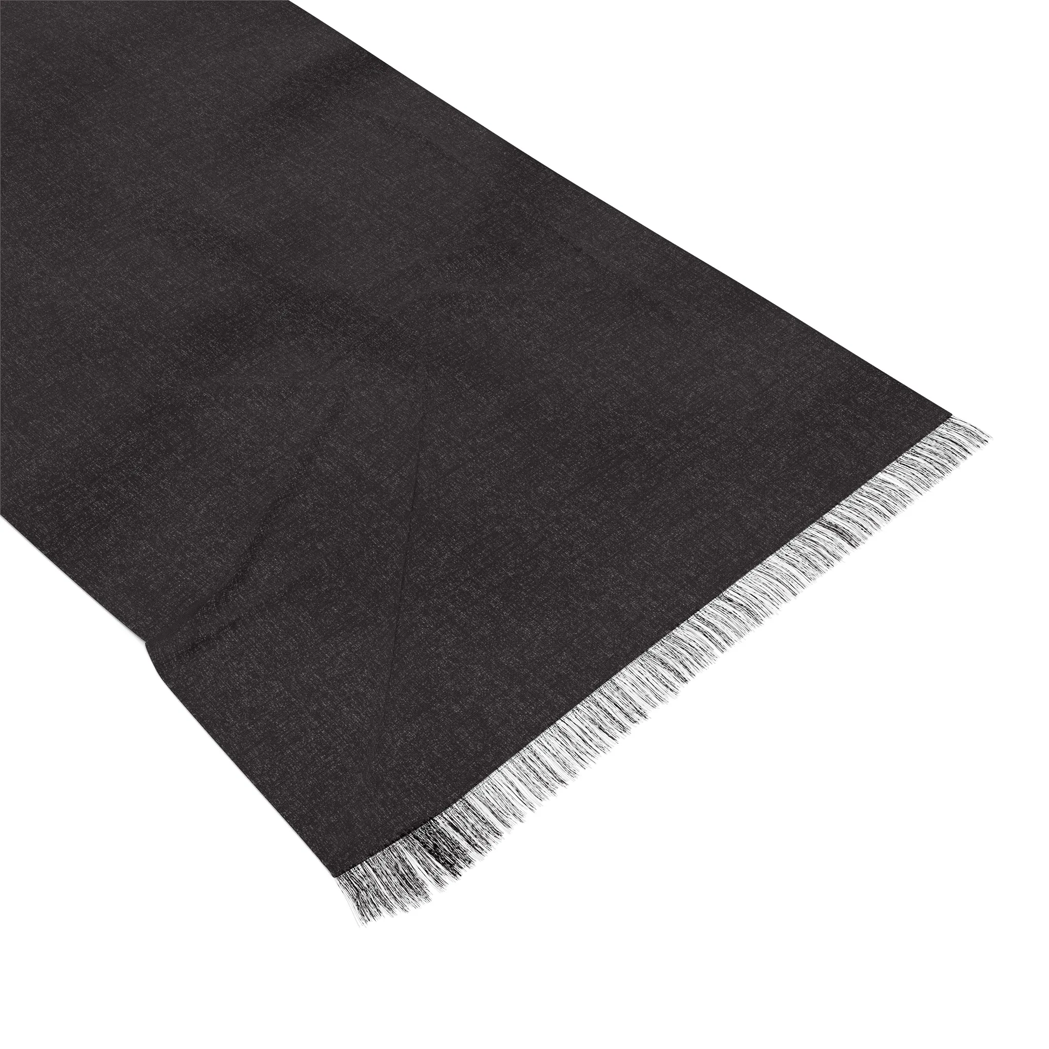 Black Lightweight Scarf