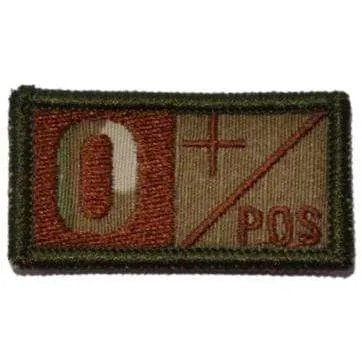 Blood Type - 1x2 Patch