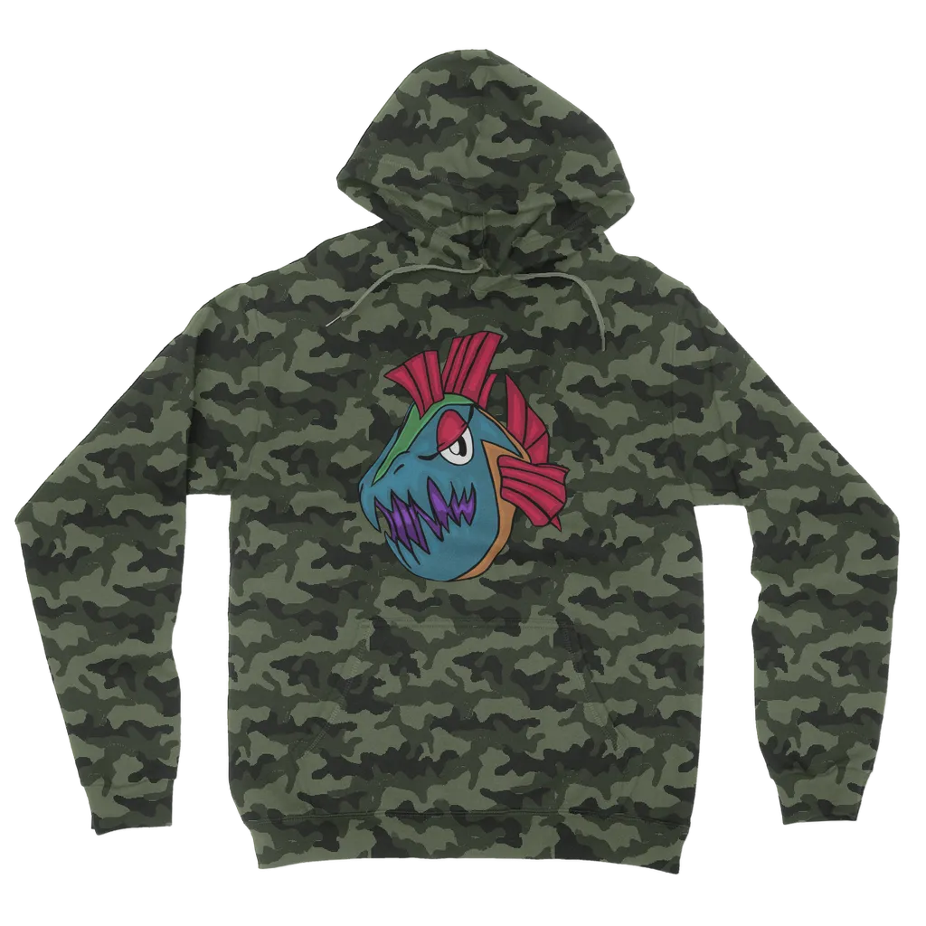 Carnevorenip Camouflage Adult Hoodie