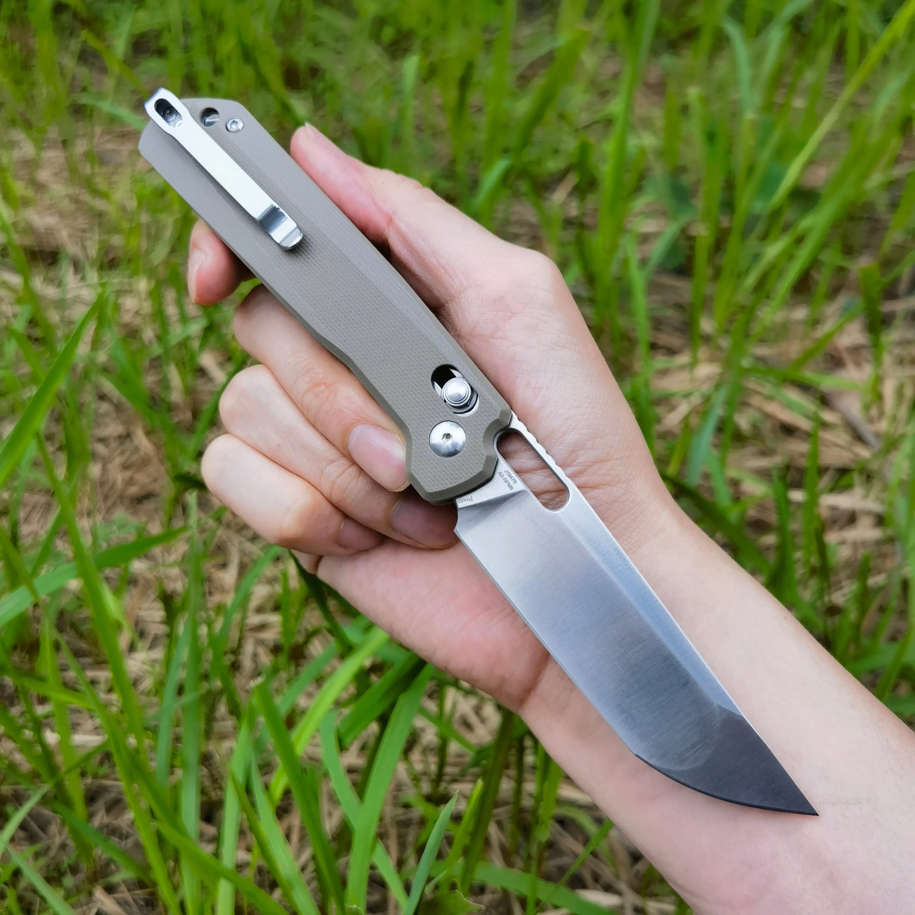 CJRB Bellona Prototype J1947 AR-RPM9 Steel Blade Folding Knives