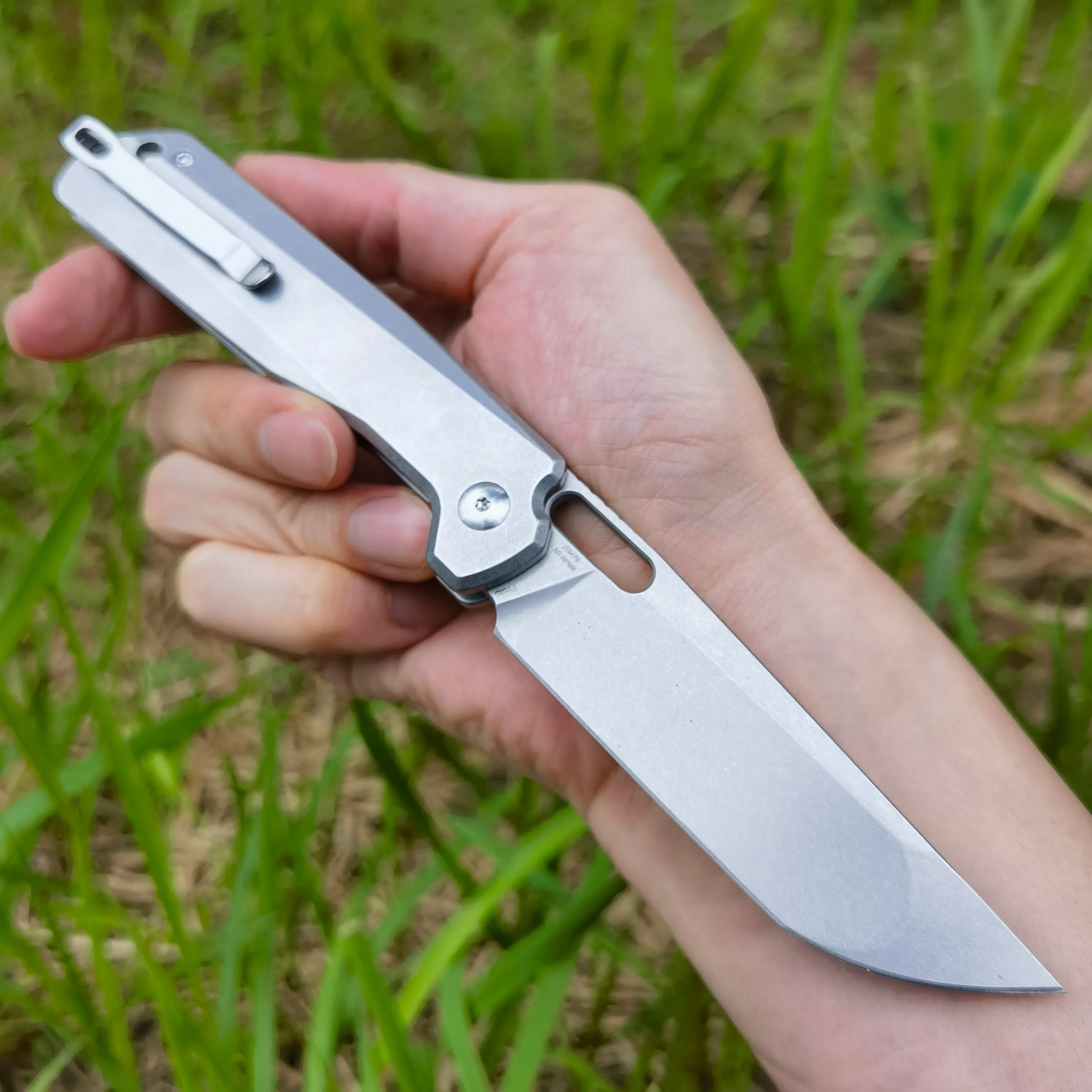 CJRB Bellona Prototype J1947 AR-RPM9 Steel Blade Folding Knives