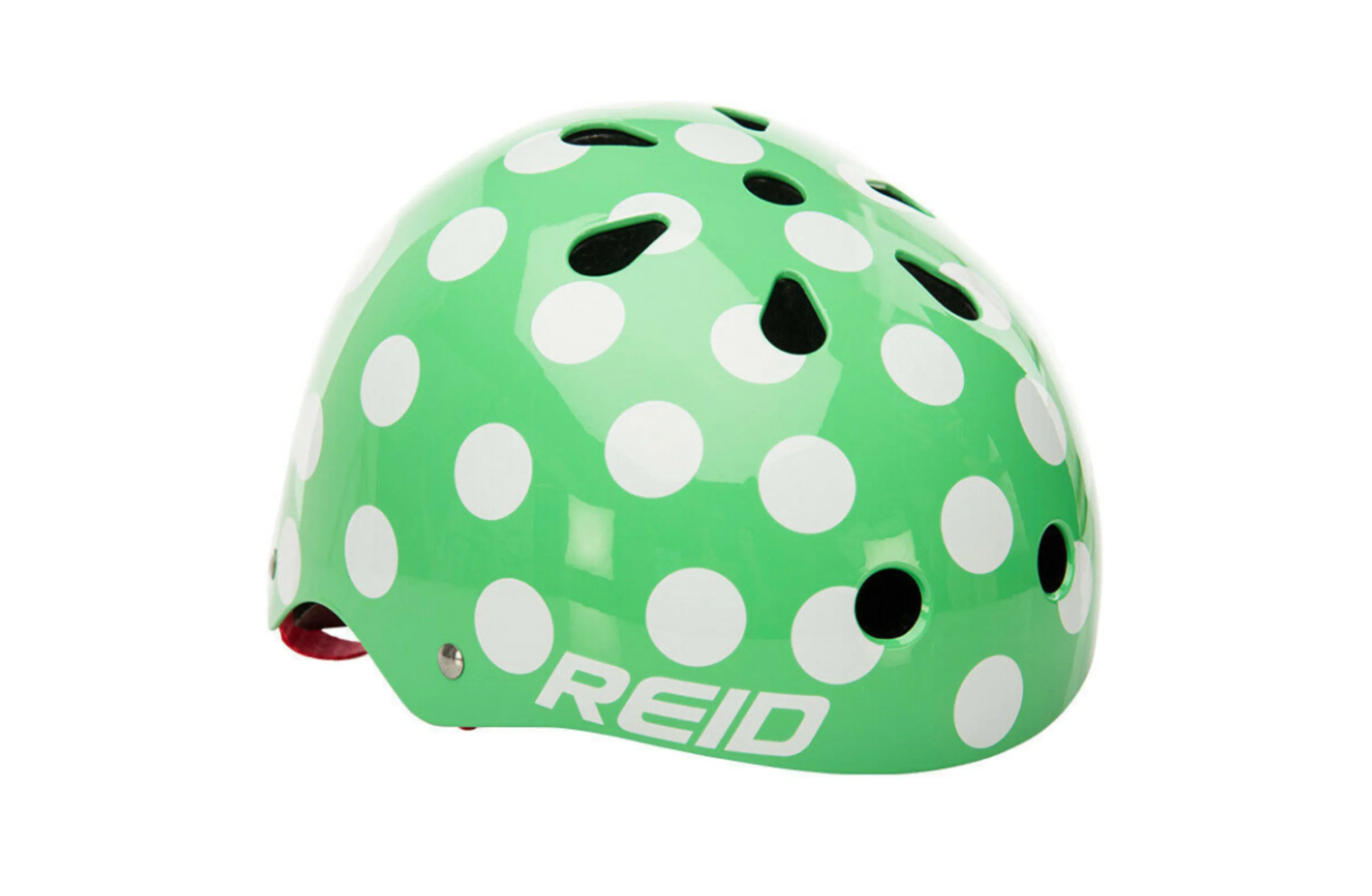 Classic Skate Bike Helmet Polka Mint Green