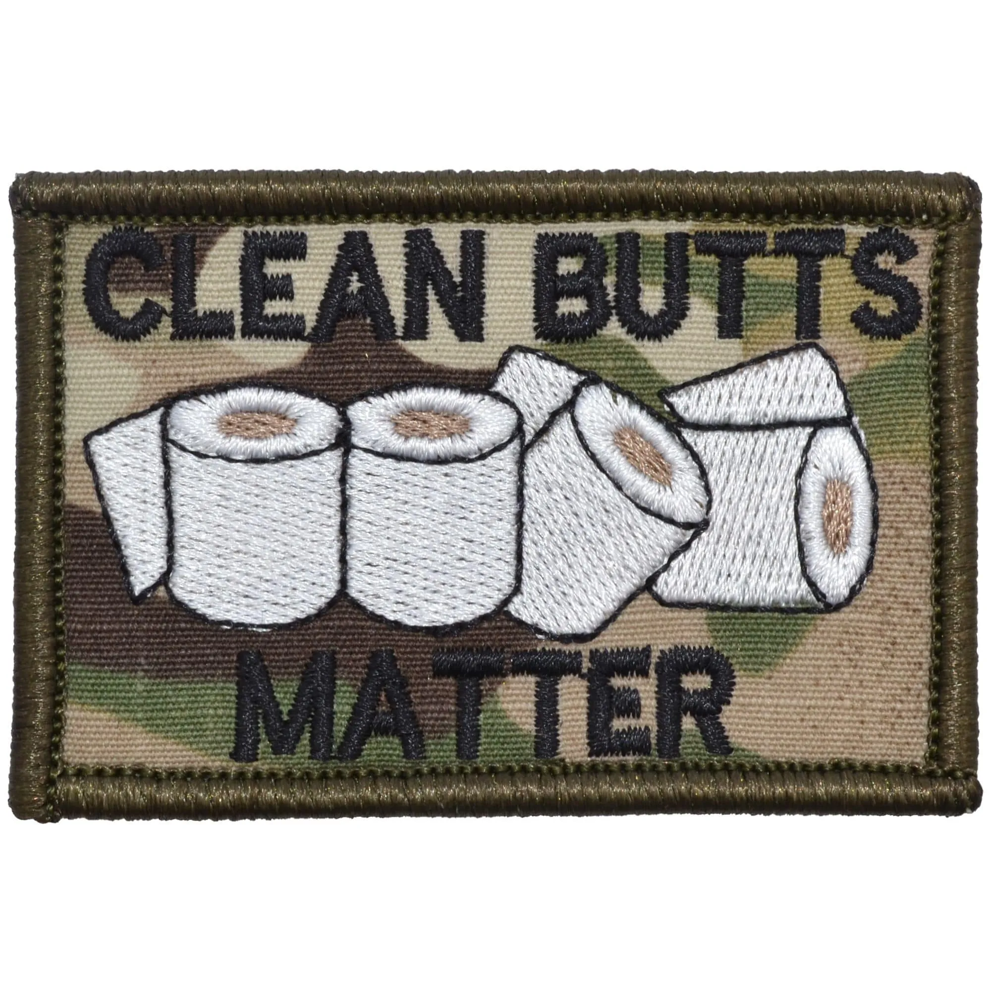 Clean Butts Matter - 2x3 Patch