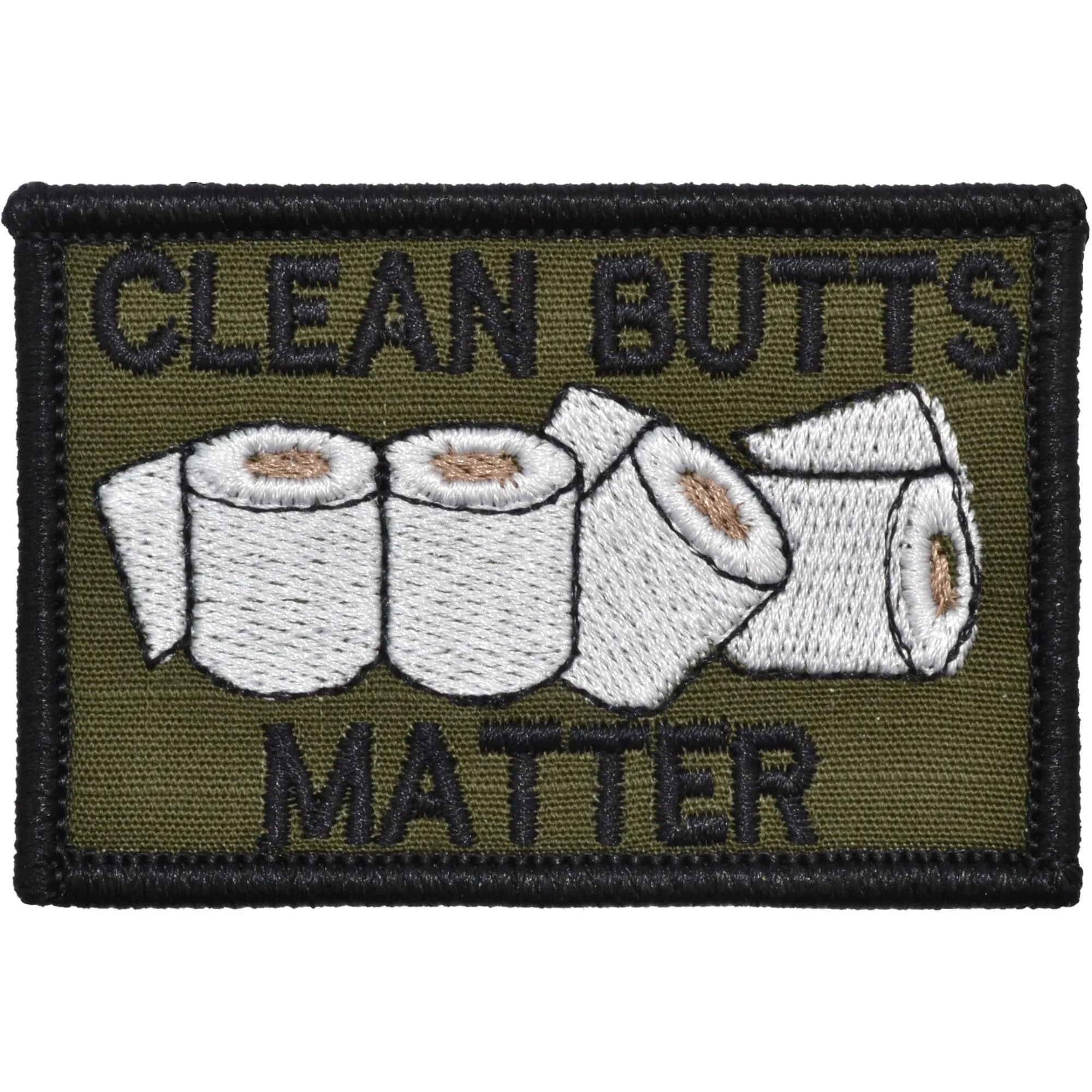 Clean Butts Matter - 2x3 Patch