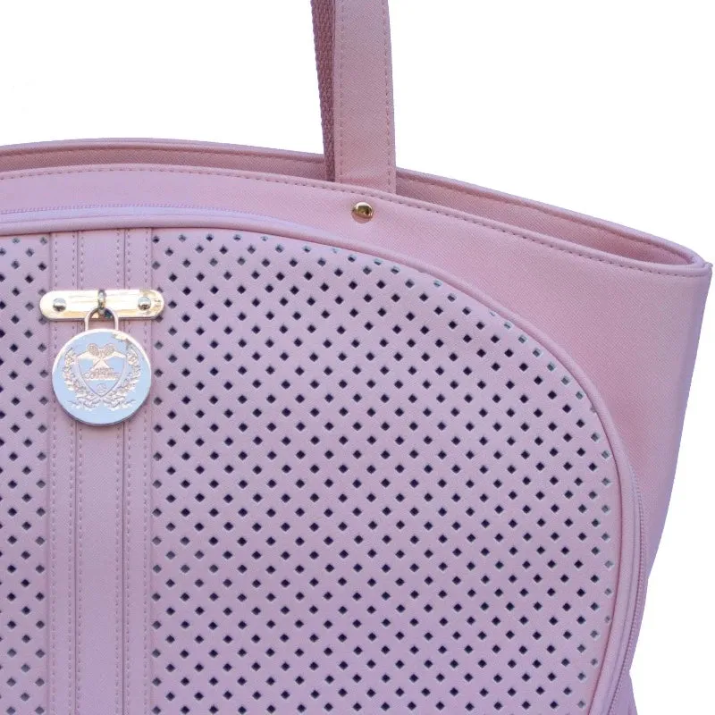 Court Couture Cassanova Perforated Bag - Pink