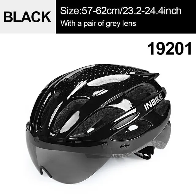 Cycling Helmet with Goggles Ultralight MTB Bike Helmet