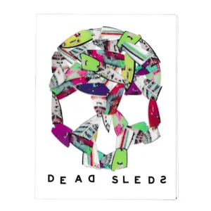 Dead Sleds 4" Sticker