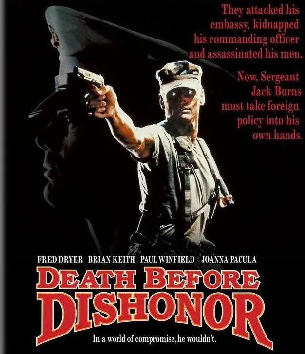 DEATH BEFORE DISHONOR BLU-RAY