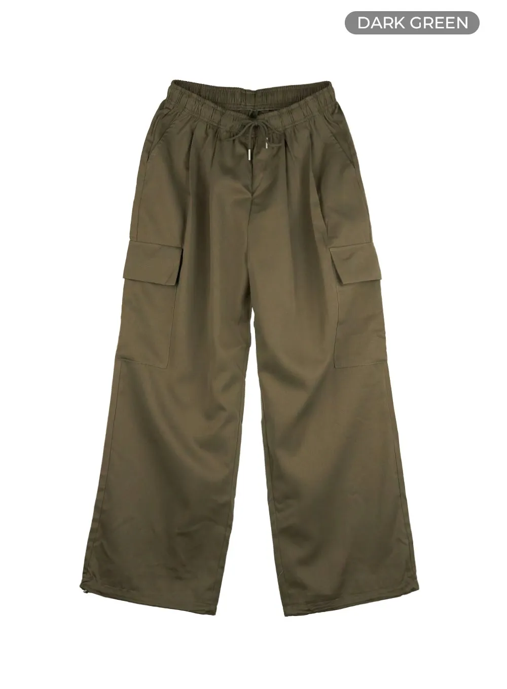 Drawstring Cargo Pants CU417