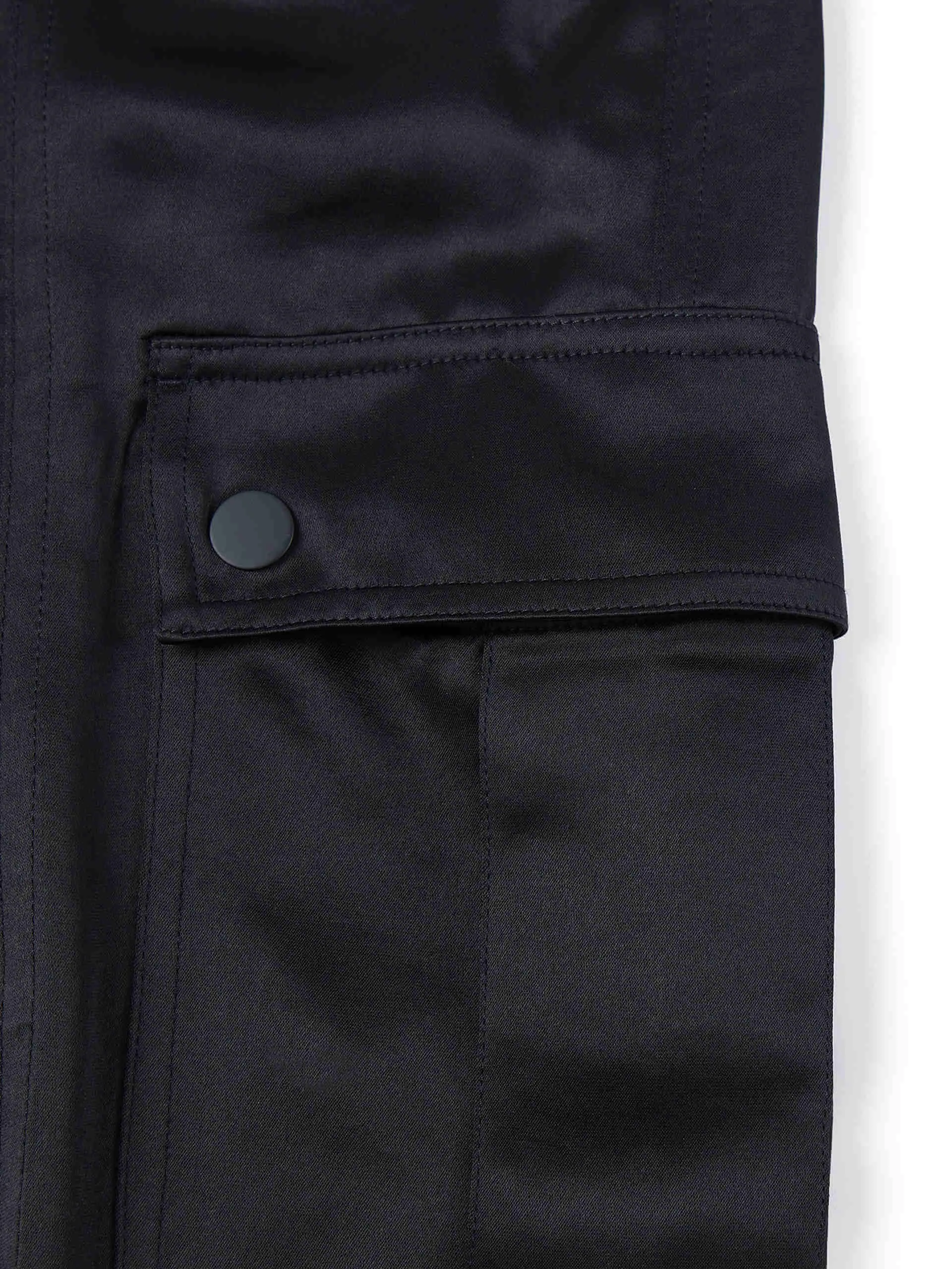 Drawstring Cargo Pocket Pants