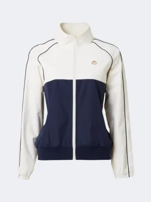 Erke  Women Tennis Jacket Glacier White