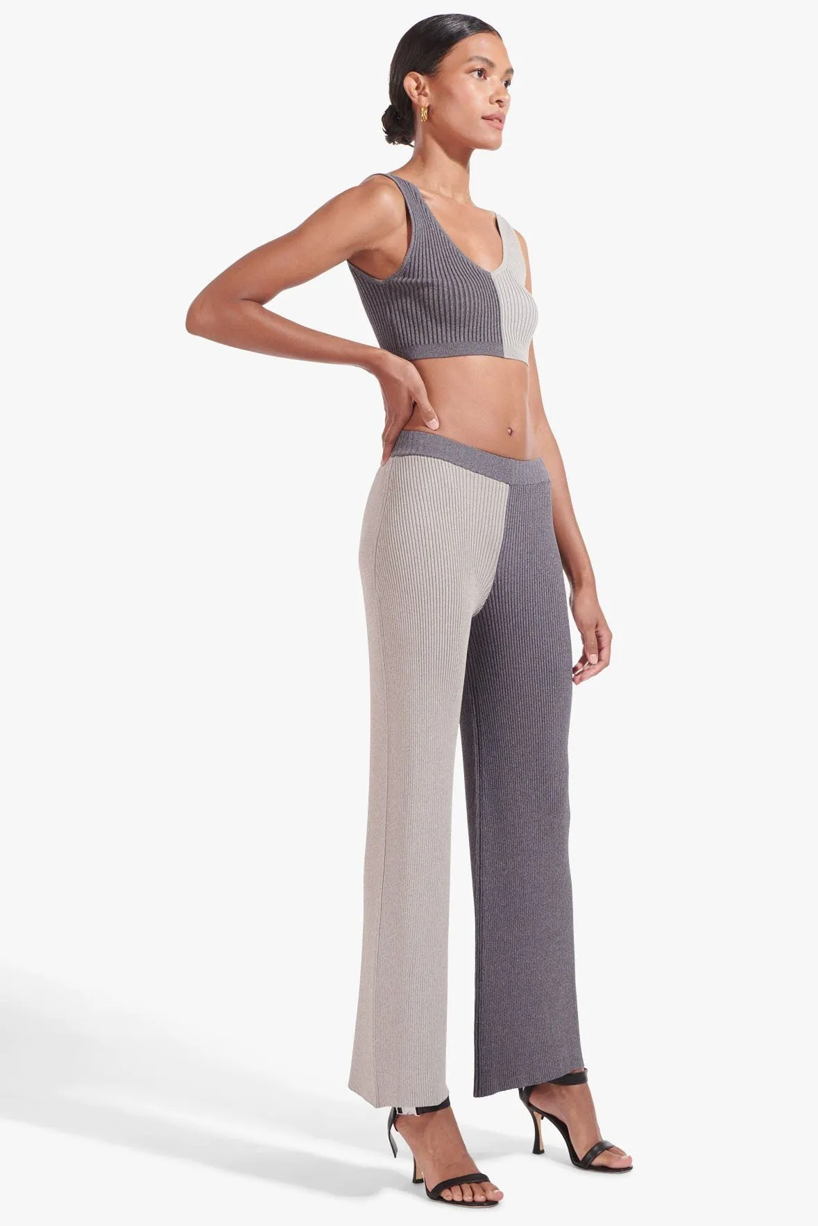 FAMA PANT | HEATHER GREY CHARCOAL