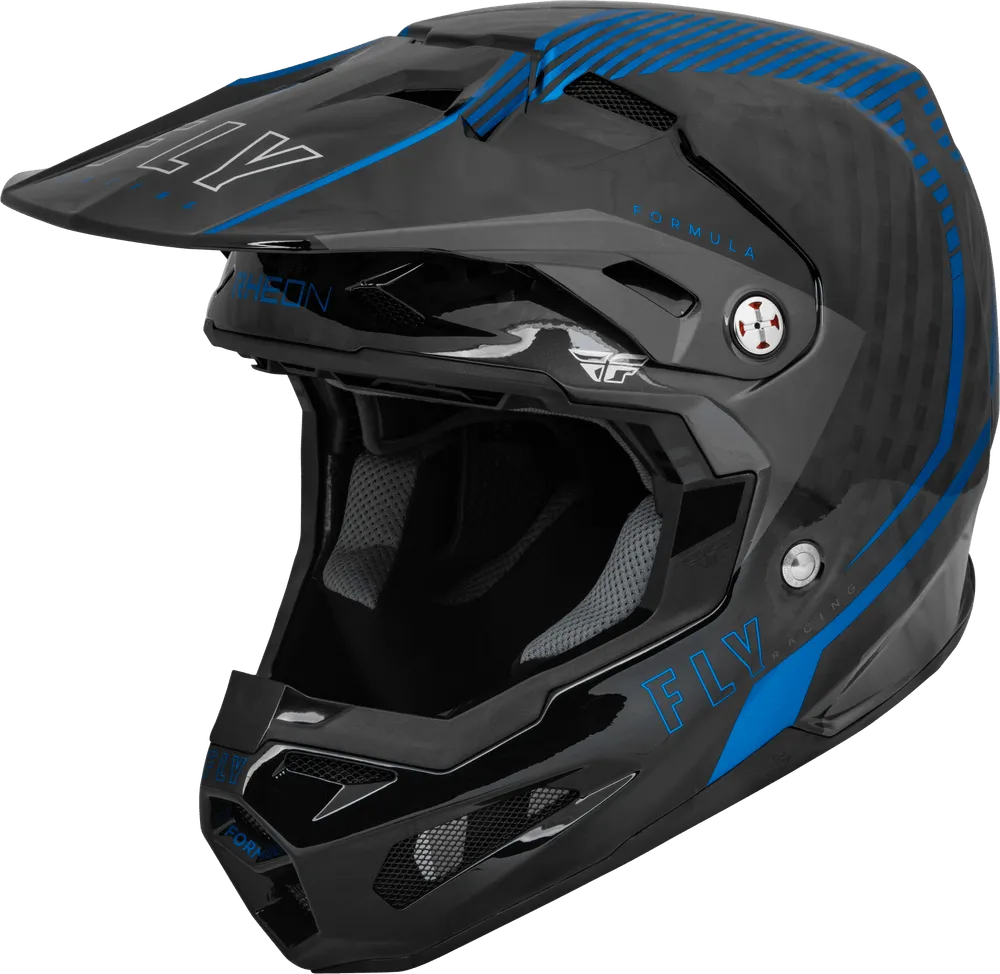 Fly Racing Youth Formula Carbon Tracer Helmet Blue/Black