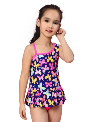 Girls One Piece Swimsuits Butterfly Bathing Suit