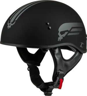 Gmax HH-65 Retribution Helmet Matte Black/Silver