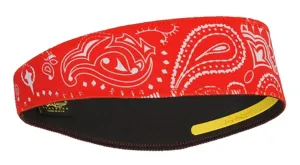 Halo II Headband - pullover style (Paisley Red)