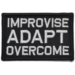 Improvise Adapt Overcome - 2x3 Patch