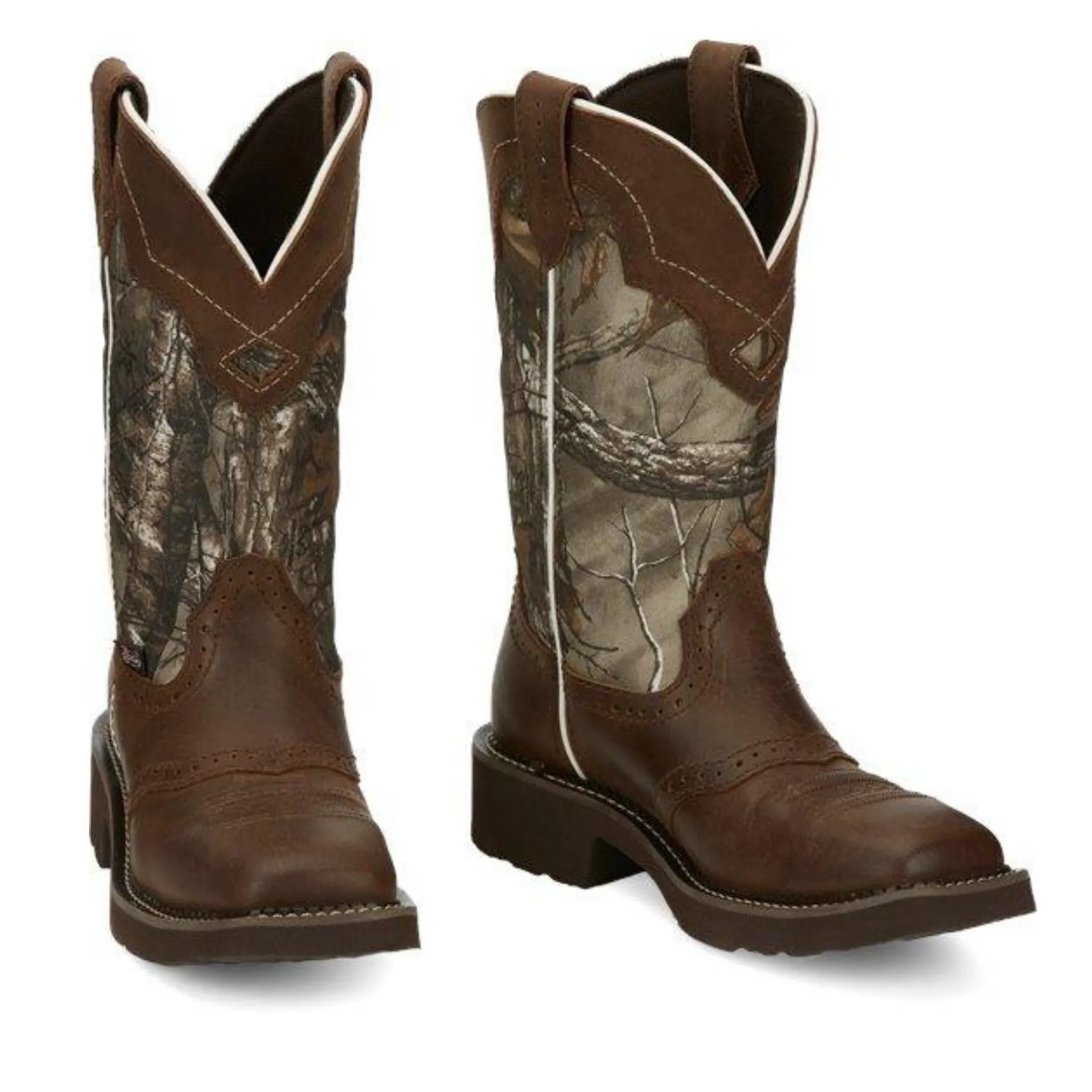 JUSTIN WOMEN'S GYPSY TALL CAMO WESTERN BOOT - GY9609