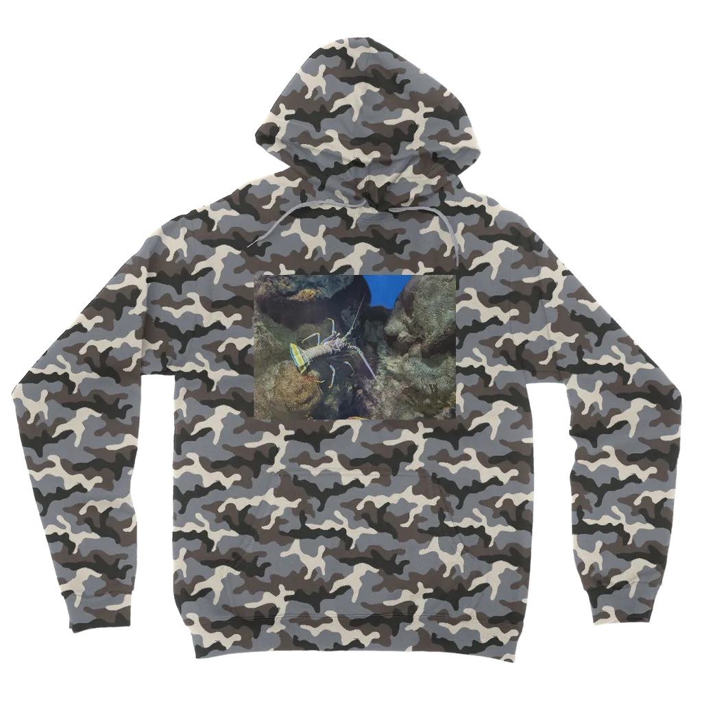 Lobster Camouflage Adult Hoodie