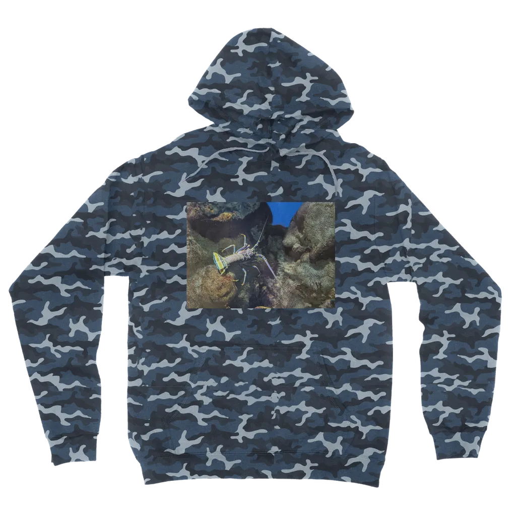 Lobster Camouflage Adult Hoodie