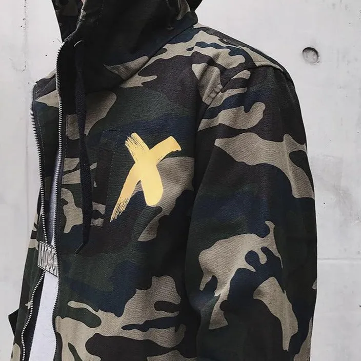 Manteau camouflage X