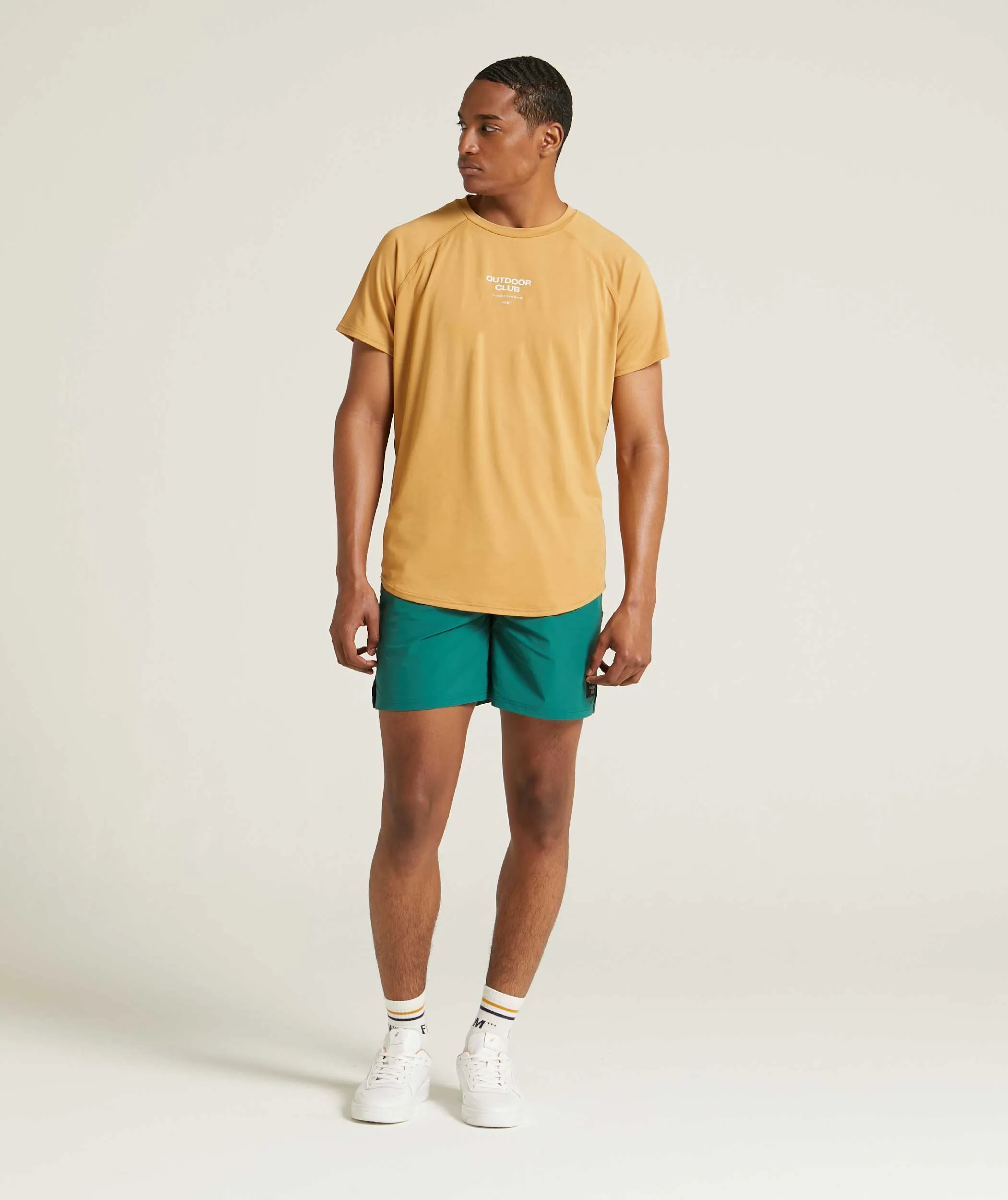 Mens Outdoor Versatile Tee - Desert Clay