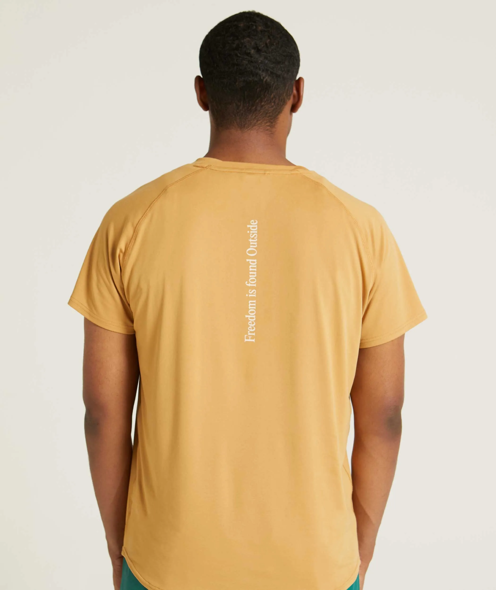 Mens Outdoor Versatile Tee - Desert Clay