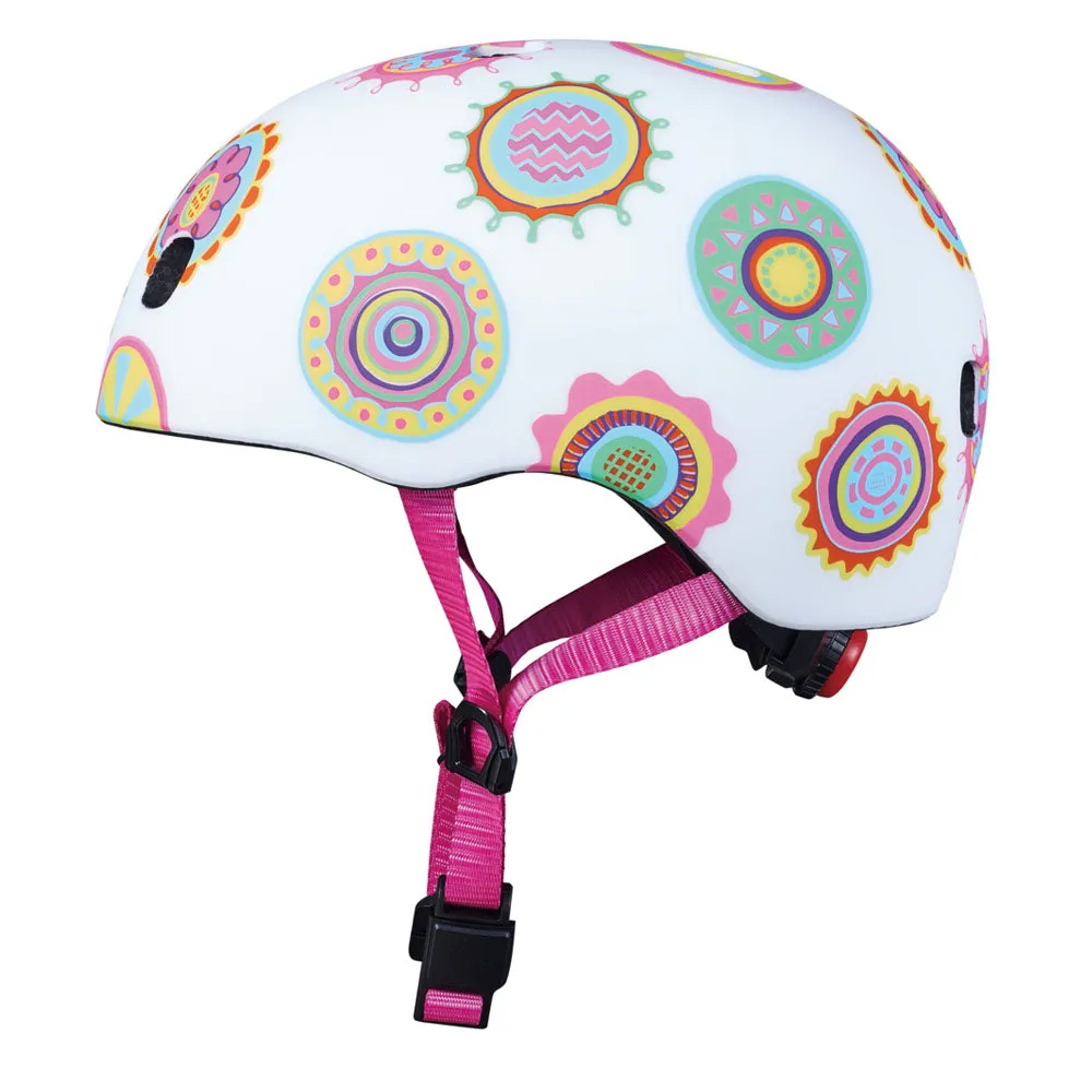 Micro Helmet Lightweight Doodle Dots