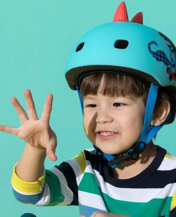 Micro Kids Helmet 3D Scootersaurus XS