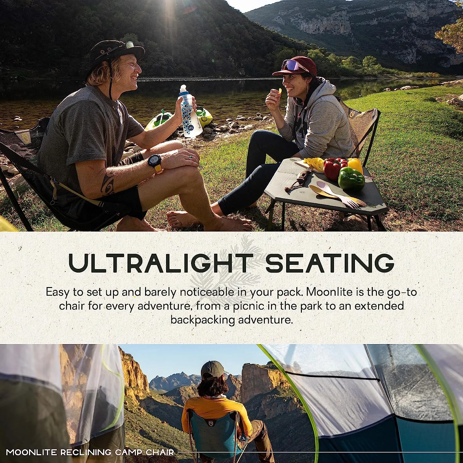 Moonlite™ Reclining Camp Chair