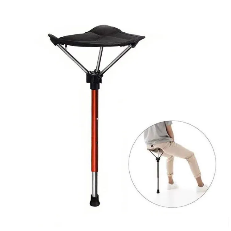 Outdoor Folding Stool Portable Queuing Seat Fishing Mazza Telescopic Folding Stool