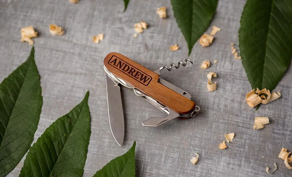 Personalized Multi-Tool Pocket Knives