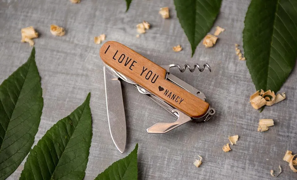 Personalized Multi-Tool Pocket Knives