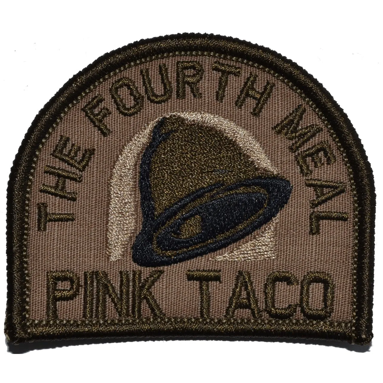 Pink Taco - The Fourth Meal - 3 inch Arch Patch