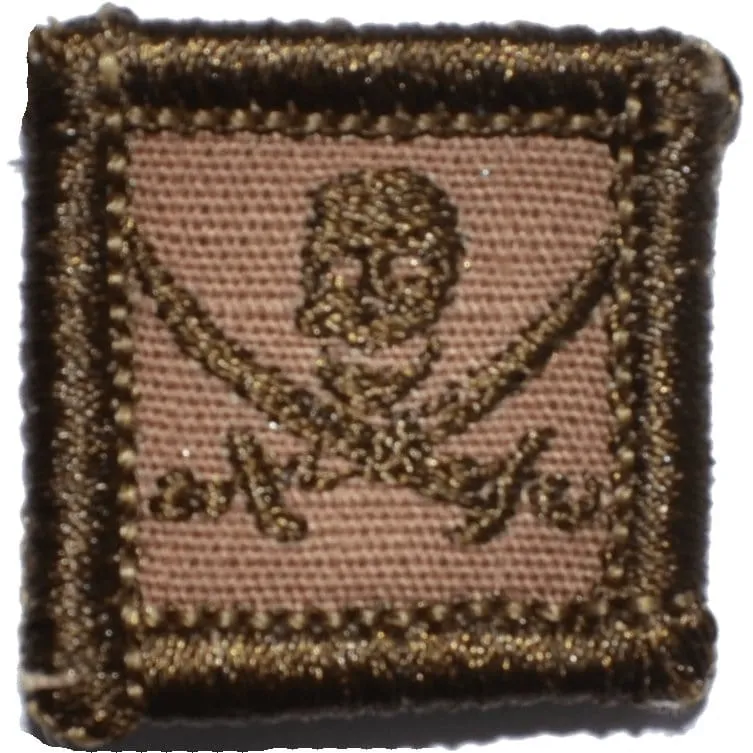 Pirate Jolly Roger - 1x1 Patch