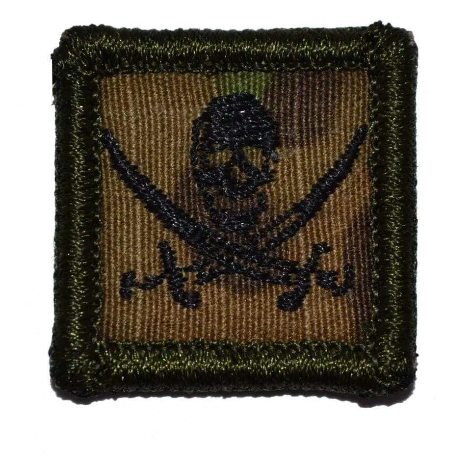 Pirate Jolly Roger - 1x1 Patch