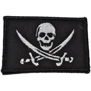 Pirate Jolly Roger - 2x3 Patch