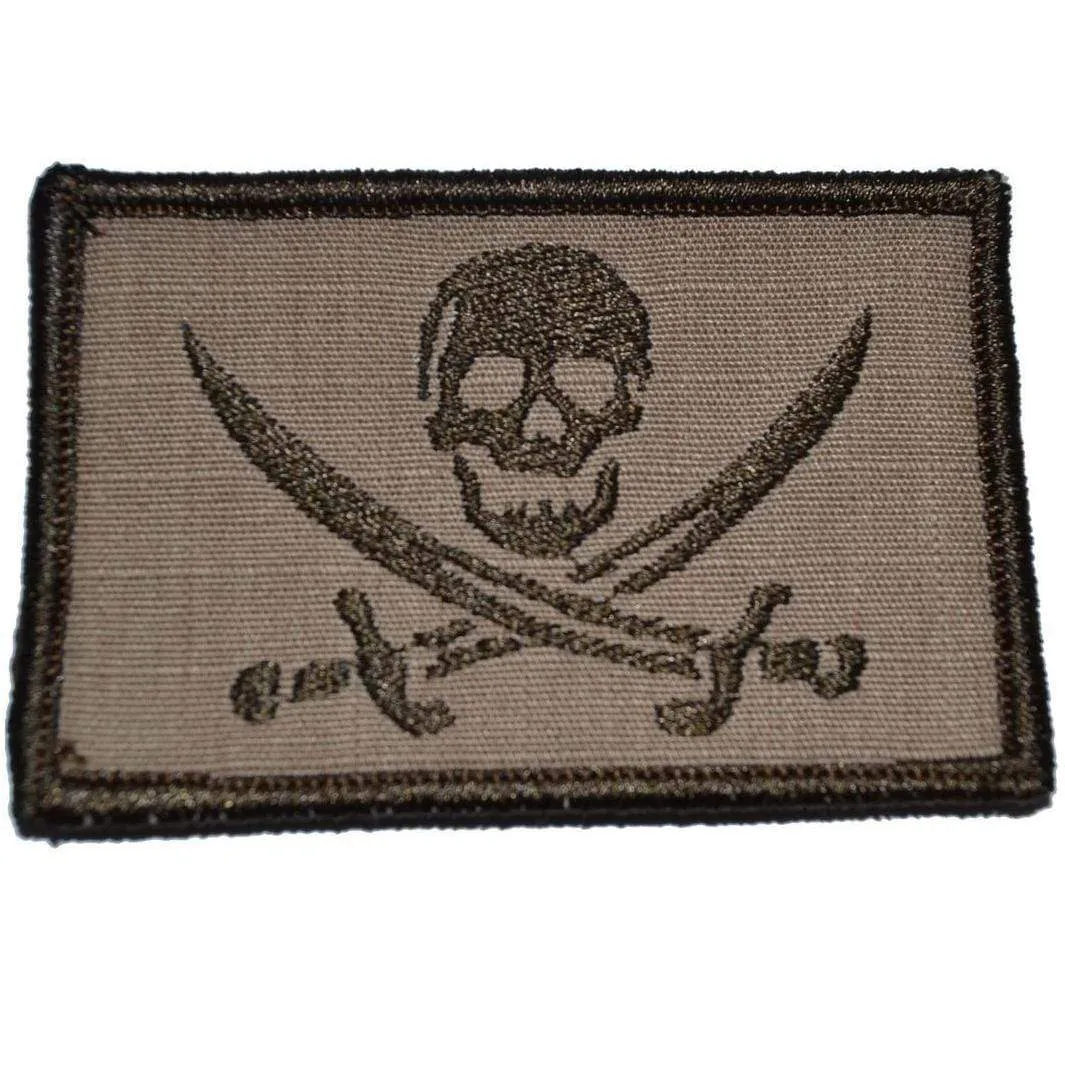 Pirate Jolly Roger - 2x3 Patch