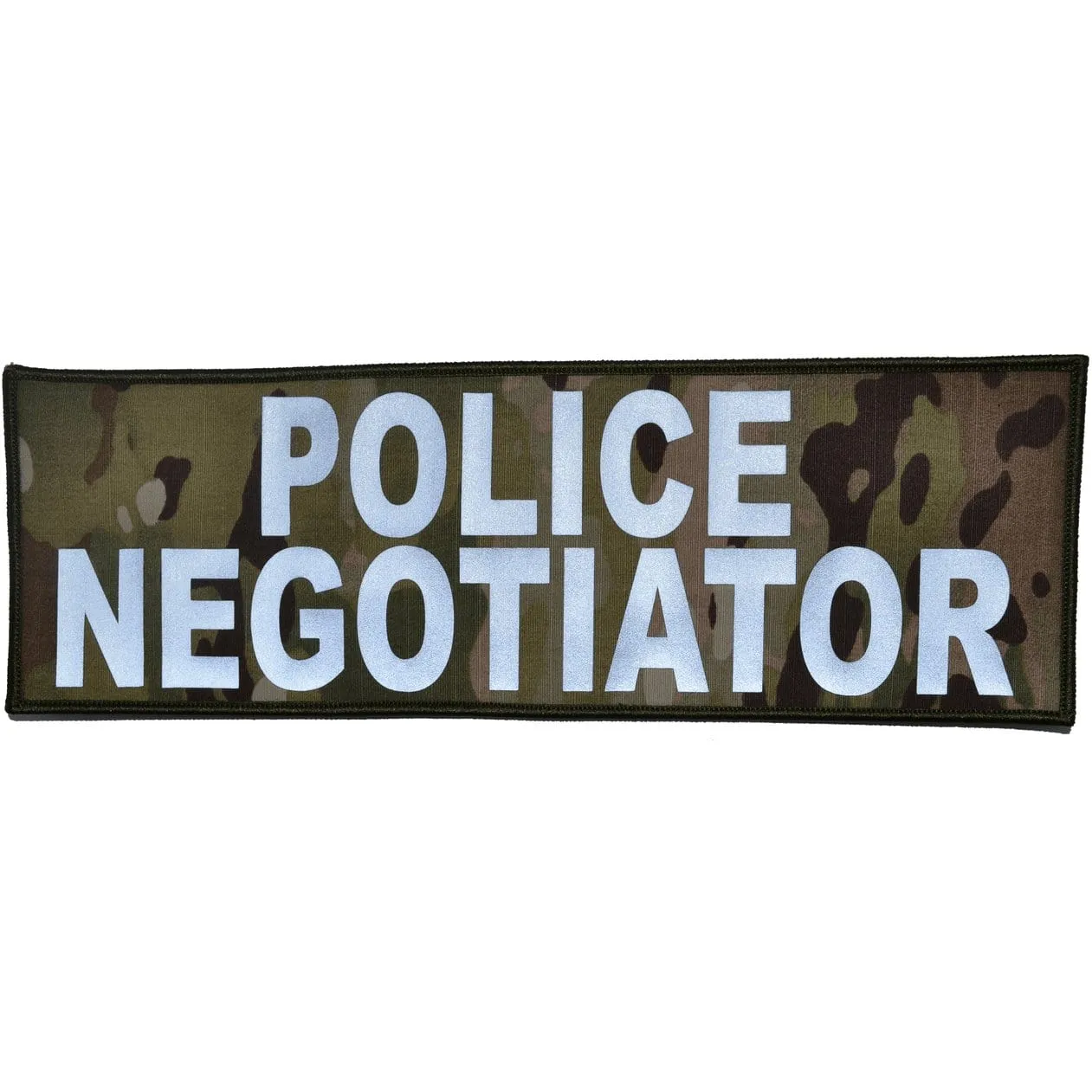 Police Negotiator Reflective - 4x12 Patch