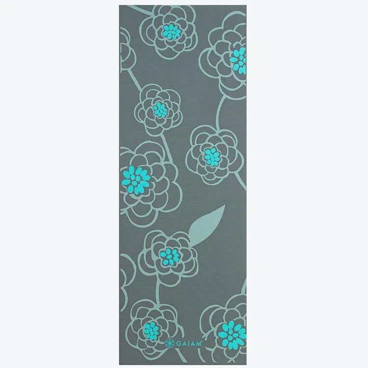 Premium Icy Blossom Yoga Mat (6mm)