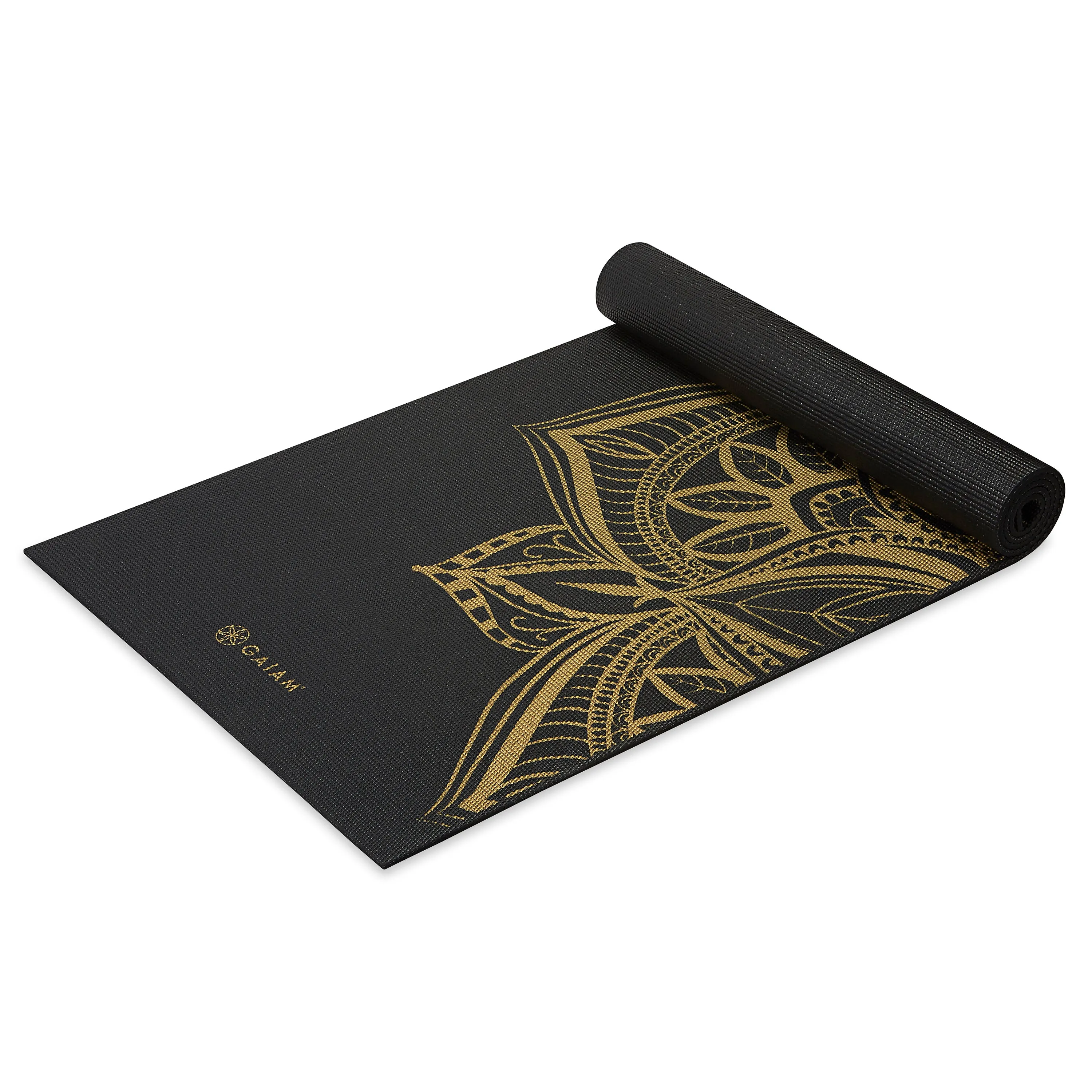 Premium Metallic Medallion Yoga Mat (6mm)