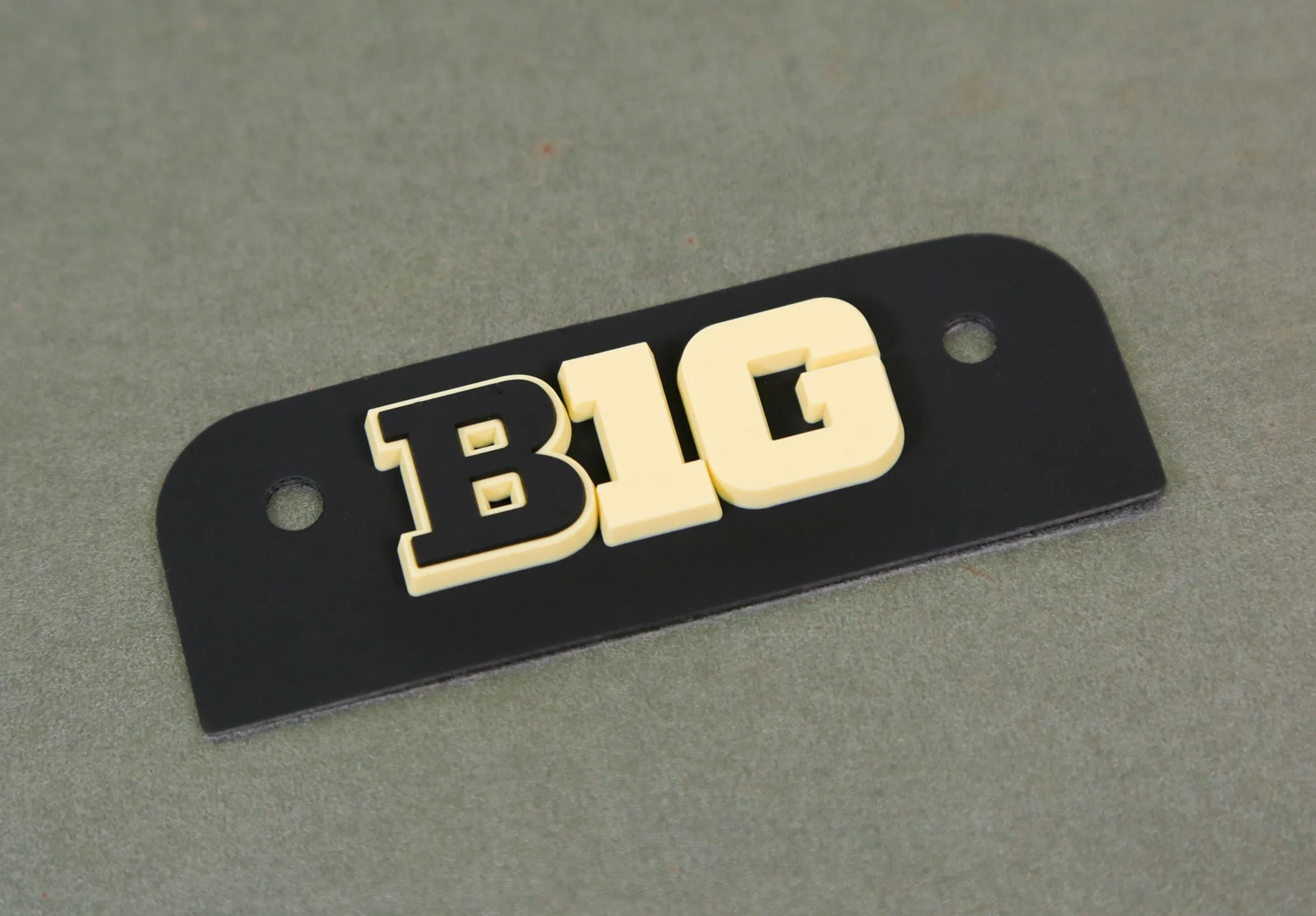 Purdue Boilermakers Front 3D Bumper