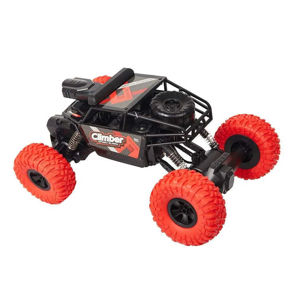 RC Car 4WD Rock Crawler Climber Off Road Vehicle 2.4Ghz Toy Remote Control Car Electronic Monster Truck with Wi-Fi HD Camera