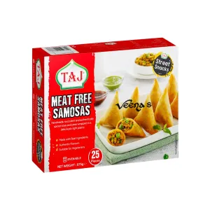 Taj Meat Free Veg Samosa 25Pcs 875g