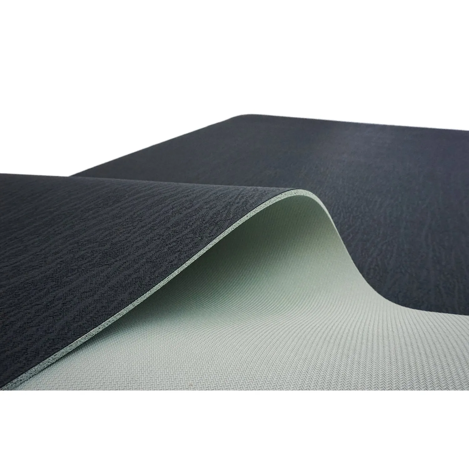 Textured Natural Rubber Yoga Mat by YOGA Accessories