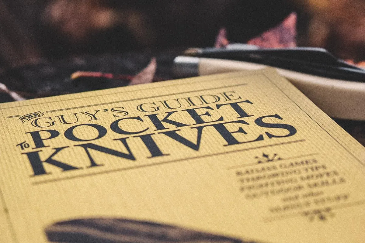 The Guy's Guide to Pocket Knives Book (Signed Copy)